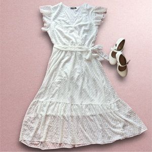 White summer dress